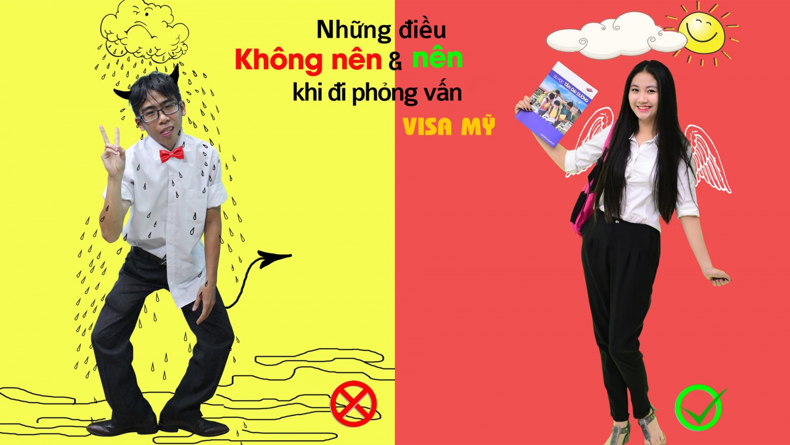 Nê và không nên trước khi phỏng vấn visa Mỹ